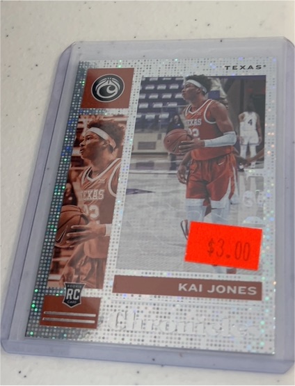 2021-22 Panini Chronicles Draft Picks #12 Kai Jones — front