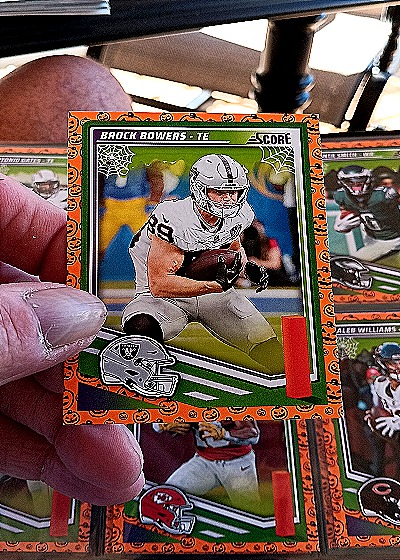 2025 Panini Score-A-Treat #36 Brock Bowers — front