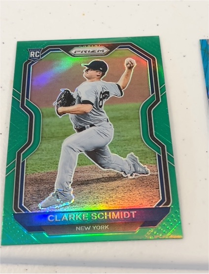 2021 Panini Prizm #75 Clarke Schmidt — front