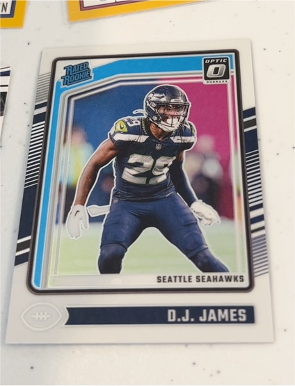 2024 Panini Donruss Optic #222 D.J. James — front
