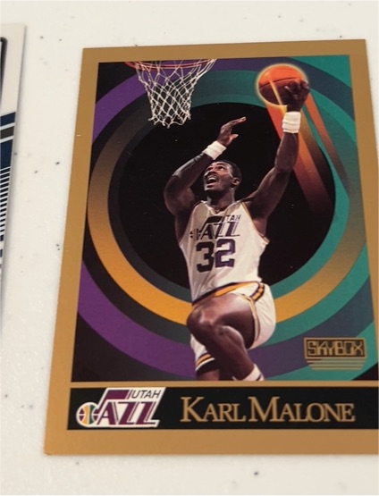 1990-91 Skybox #282 Karl Malone — front