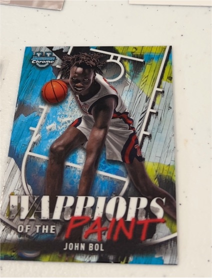 2024-25 Bowman University Chrome #WP-24 John Bol — front