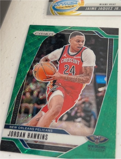 2024-25 Panini Prizm #48 Jordan Hawkins — front