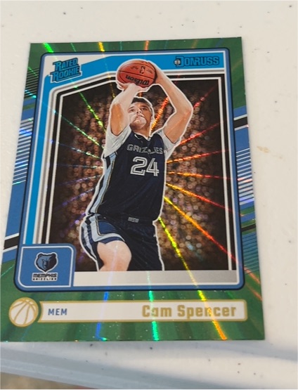 2024-25 Donruss Rated Rookie #235 Cam Spencer — front