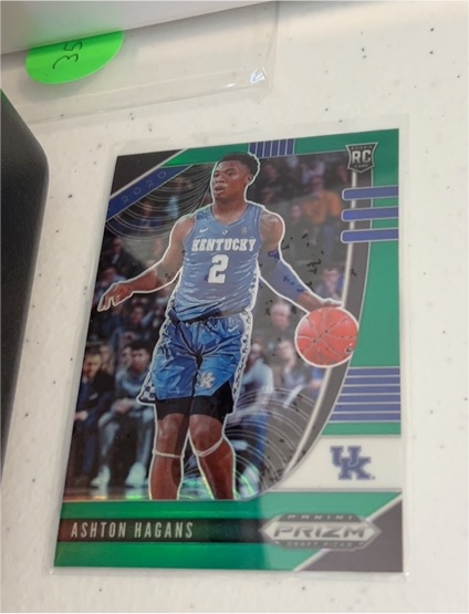 2020-21 Panini Prizm Draft Picks #39 Ashton Hagans — front