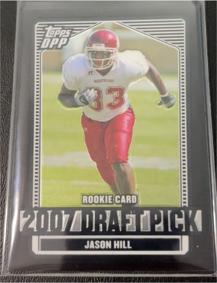 2007 Topps Draft Picks & Prospects Chrome Black #104 Jason Hill — front