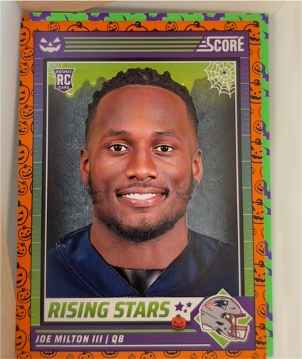 2024 Panini Score-A-Treat #28 Joe Milton III — front