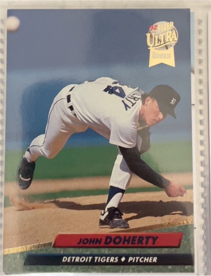 1992 Fleer Ultra #360 John Doherty — front