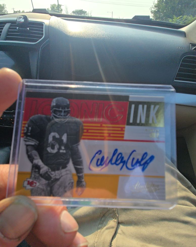 2018 Panini Absolute Iconic Ink #II-CC Curley Culp — front