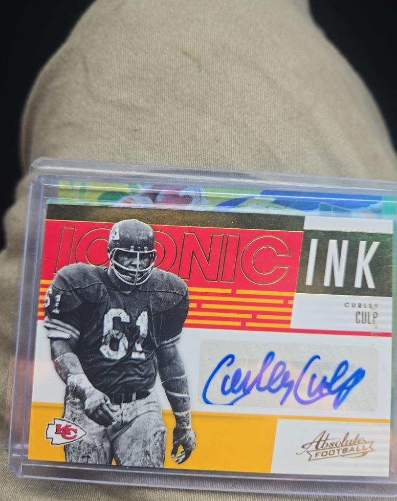 2018 Panini Absolute Iconic Ink Curley Culp — front