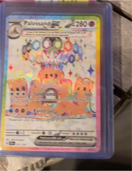 2024 Pokémon Surging Sparks #221 Palossand ex — front
