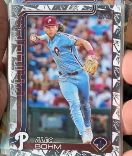 2025 Topps Series 1 #7 Alec Bohm — front