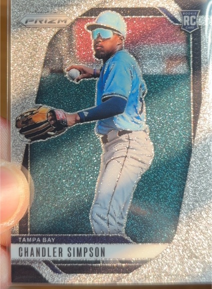 2020 Panini Prizm Rookie Card Chandler Simpson — front