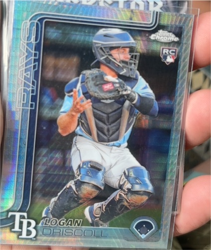 2025 Topps Chrome #185 Logan Driscoll — front