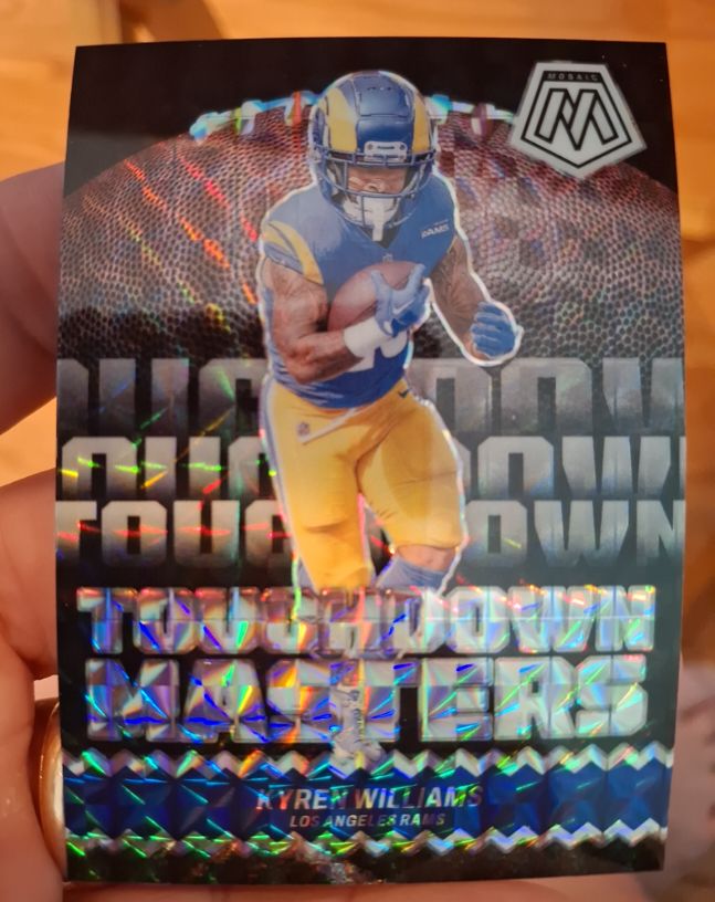 2024 Panini Mosaic Touchdown Masters #TM-KWS Kyren Williams — front