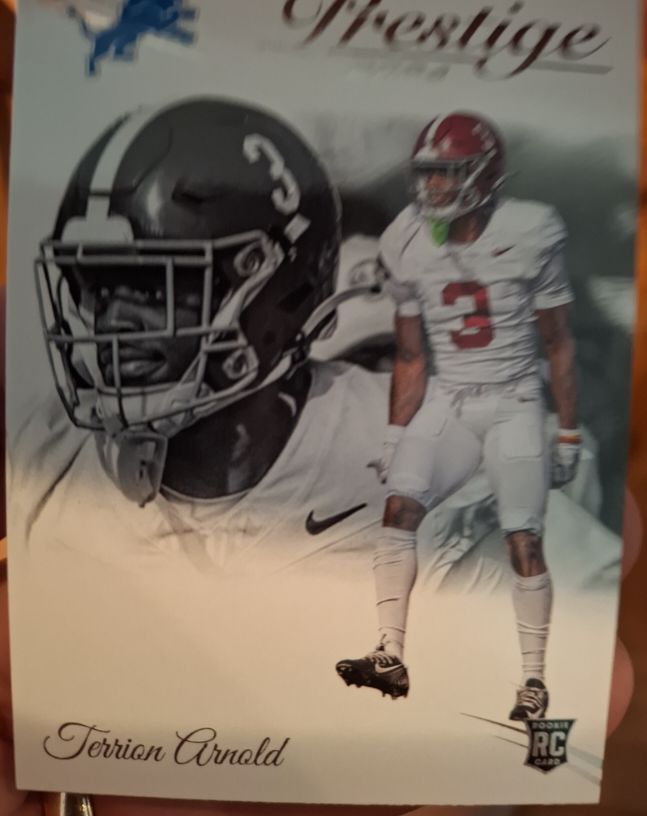 2024 Panini Prestige #315 Terrion Arnold — front