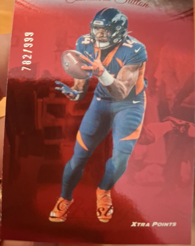 2024 Panini Prestige Xtra Points Red # Courtland Sutton — front