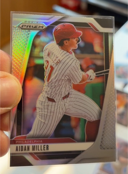 2025 Panini Prizm Baseball #141 Aidan Miller — front
