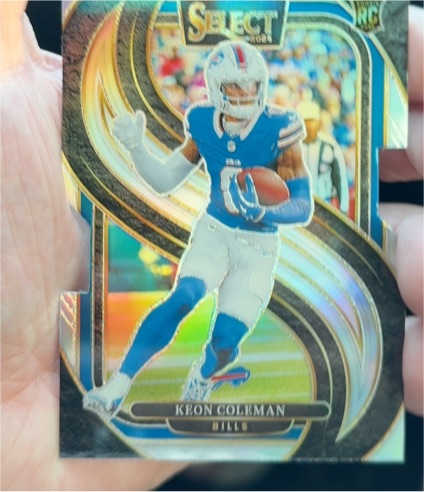 2024 Panini Select #153 Keon Coleman — front