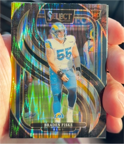 2024 Panini Select Premier Level #171 Braden Fiske Rookie — front