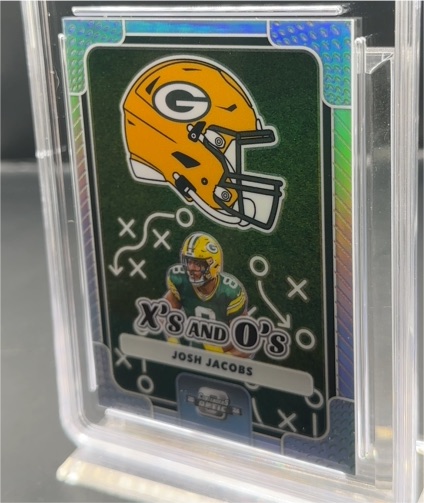 2024 Panini Contenders Optic X's and O's Josh Jacobs — front