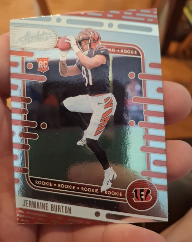 2024 Panini Absolute #166 Jermaine Burton — front