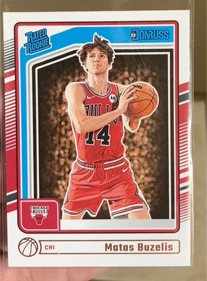 2024-25 Donruss #240 Matas Buzelis — front