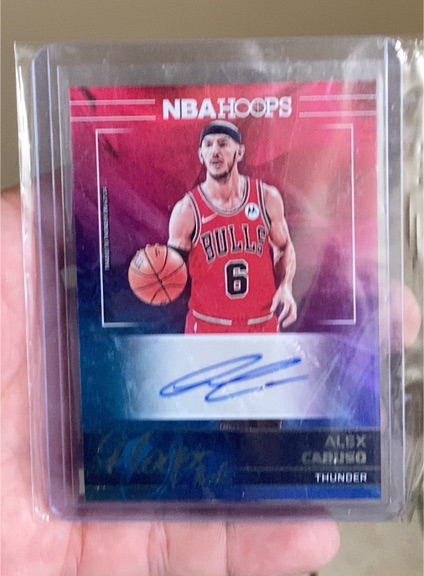 2024-25 Panini NBA Hoops Hoops Ink #HI-ALC Alix Caruso — front
