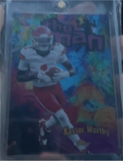 2024 Topps Finest #TM-8 Xavier Worthy The Man — front