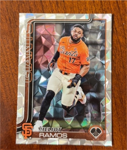 2025 Topps Series 2 #527 Heliot Ramos — front