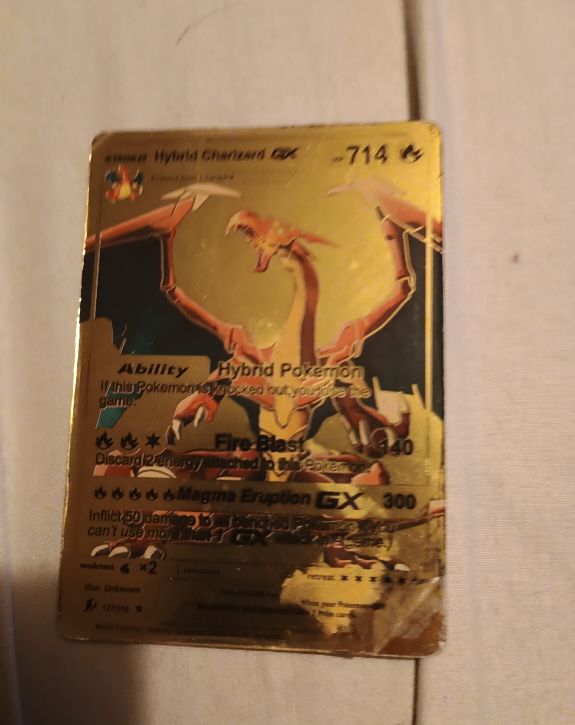 2024 Pokémon #714 Hybrid Charizard GX — front