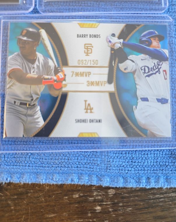 2025 Topps Welcome to the Club #D1 Barry Bonds & Shohei Ohtani — front