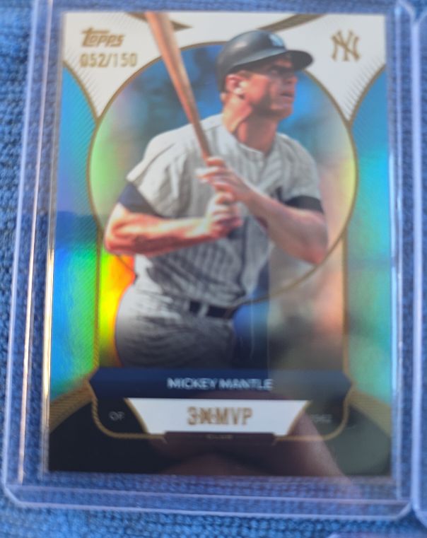 2025 Topps Welcome to the Club 3X MVP #20 Mickey Mantle — front