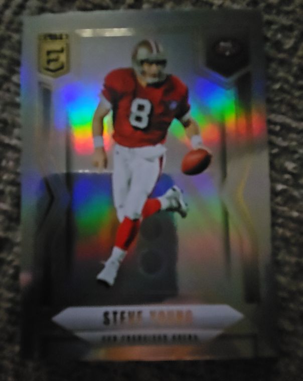 2021 Panini Mosaic Silver Prizm #13 Steve Young — front