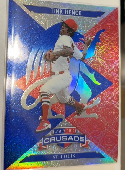 2025 Panini Crusade #13 Tink Hence — front