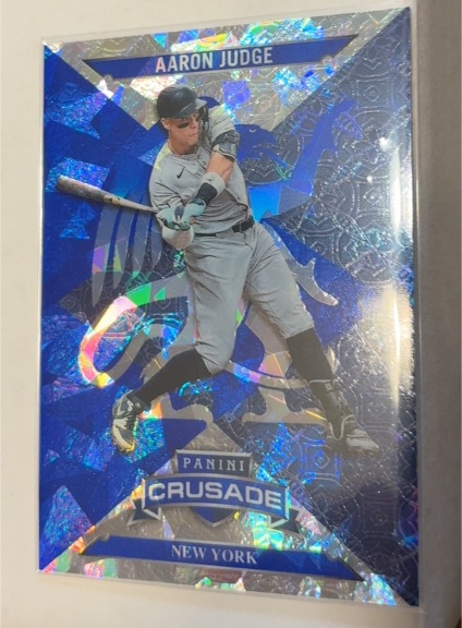 2025 Panini Crusade #38 Aaron Judge — front