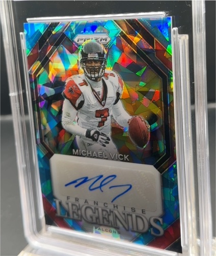 2023 Panini Prizm Franchise Legends #FL-MV Michael Vick — front