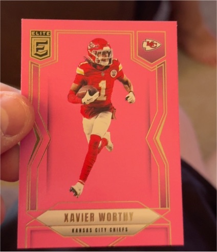 2025 Panini Donruss Elite #35 Xavier Worthy — front