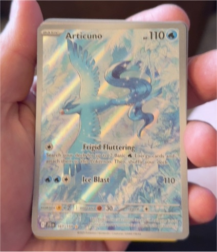 2025 Pokémon Journey Together #161 Articuno — front