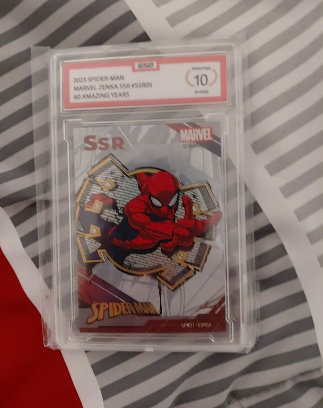 2023 Marvel Zenka Spider-Man 60 Amazing Years SSR SPM01-SSR05 — front