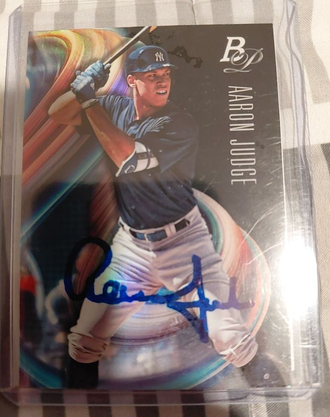 2018 Bowman Platinum #86 Aaron Judge — front