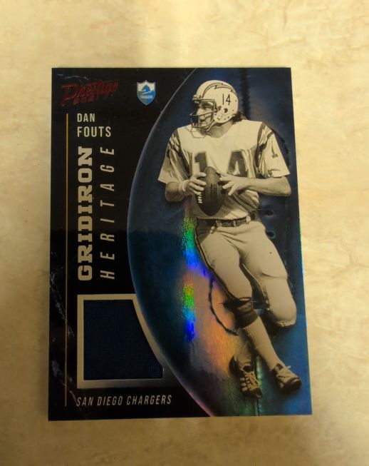 2021 Panini Prestige #GH-DF Dan Fouts Gridiron Heritage — front