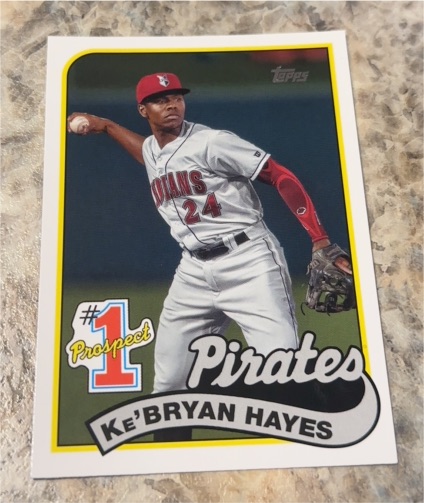 2020 Topps Update #1 Prospects Ke'Bryan Hayes #P-9 — front