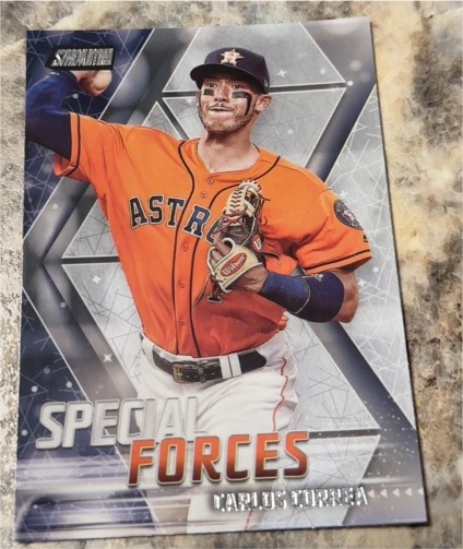 2018 Topps Stadium Club Special Forces #SF-CC Carlos Correa — front