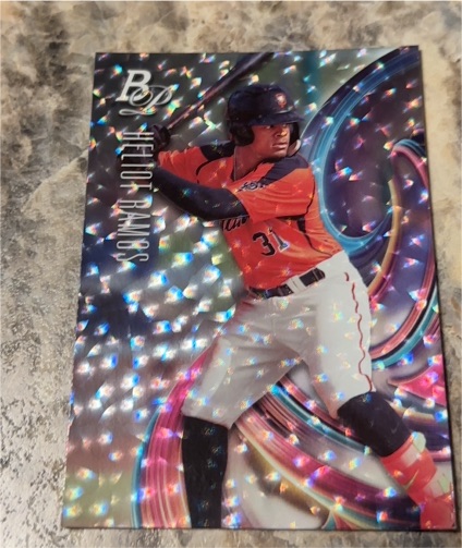 2018 Bowman Platinum #TOP-29 Heliot Ramos — front