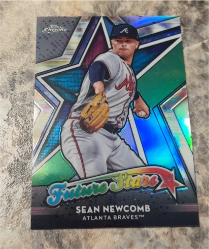 2018 Topps Chrome Future Stars #FS-4 Sean Newcomb — front