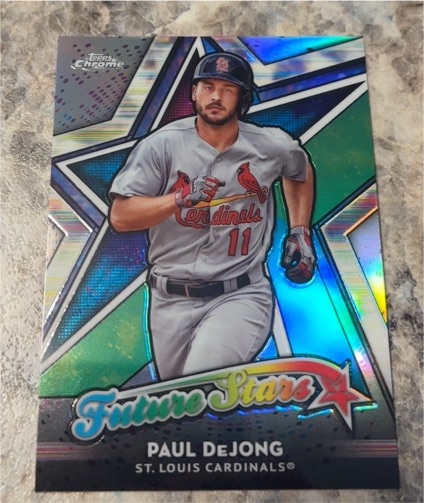 2018 Topps Chrome Future Stars #FS-17 Paul DeJong — front