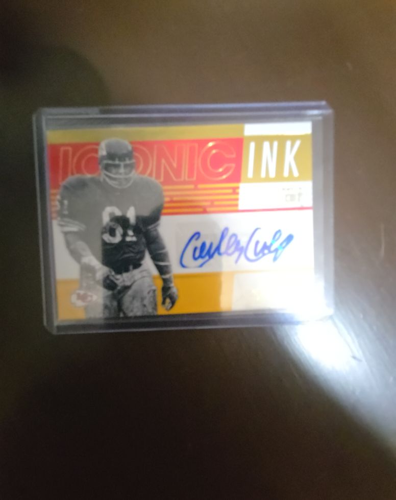 2018 Panini Absolute Iconic Ink #Curley Culp — front
