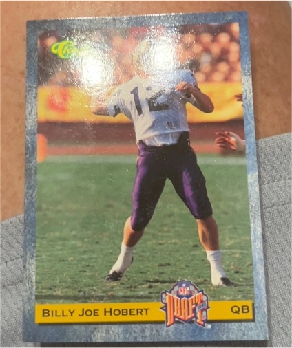1993 Classic Draft Picks #LP7 Billy Joe Hobert — front