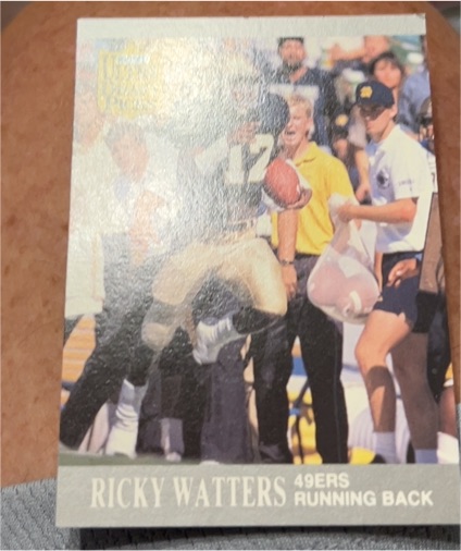 1999 Upper Deck #Ricky Watters — front